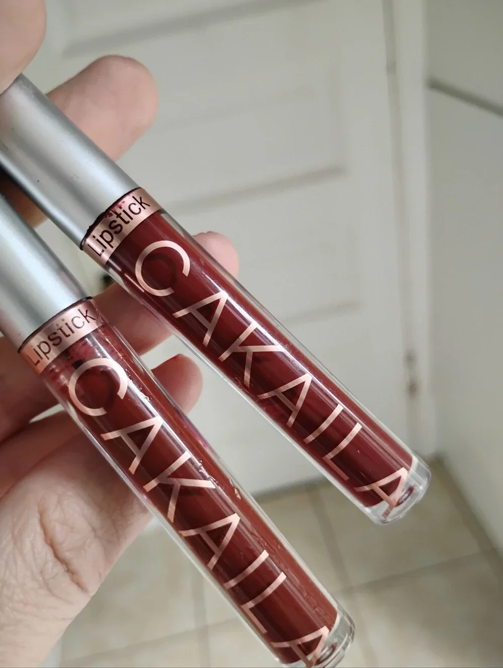 Deep rouge Reds Lipstick Lipgloss Bundle